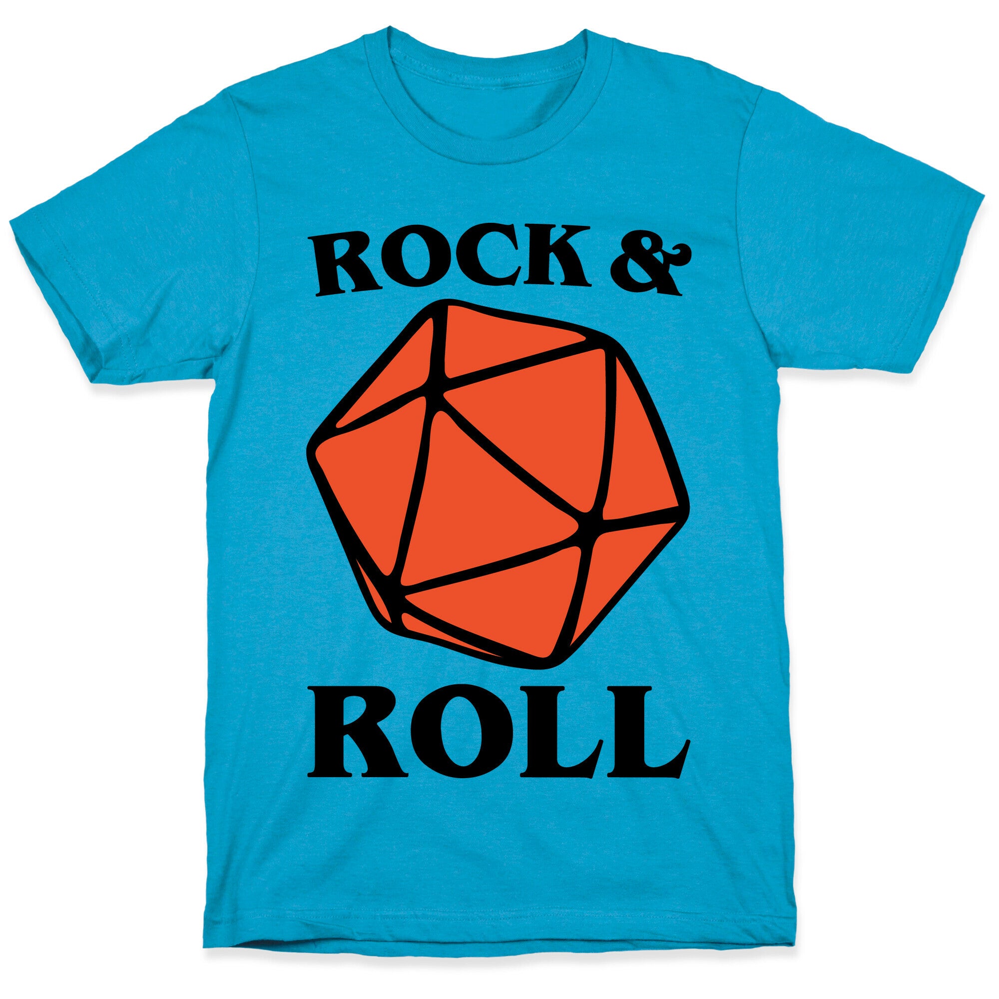 Rock and Roll D & D Parody Unisex Triblend Tee